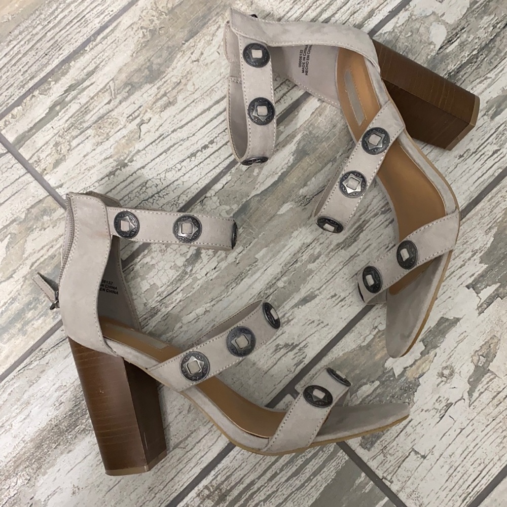 Studded heels
